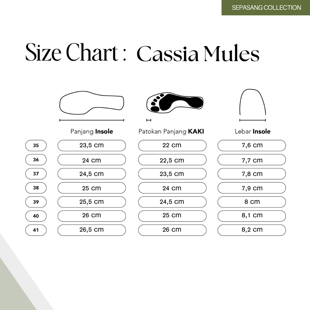 Cassia Mules